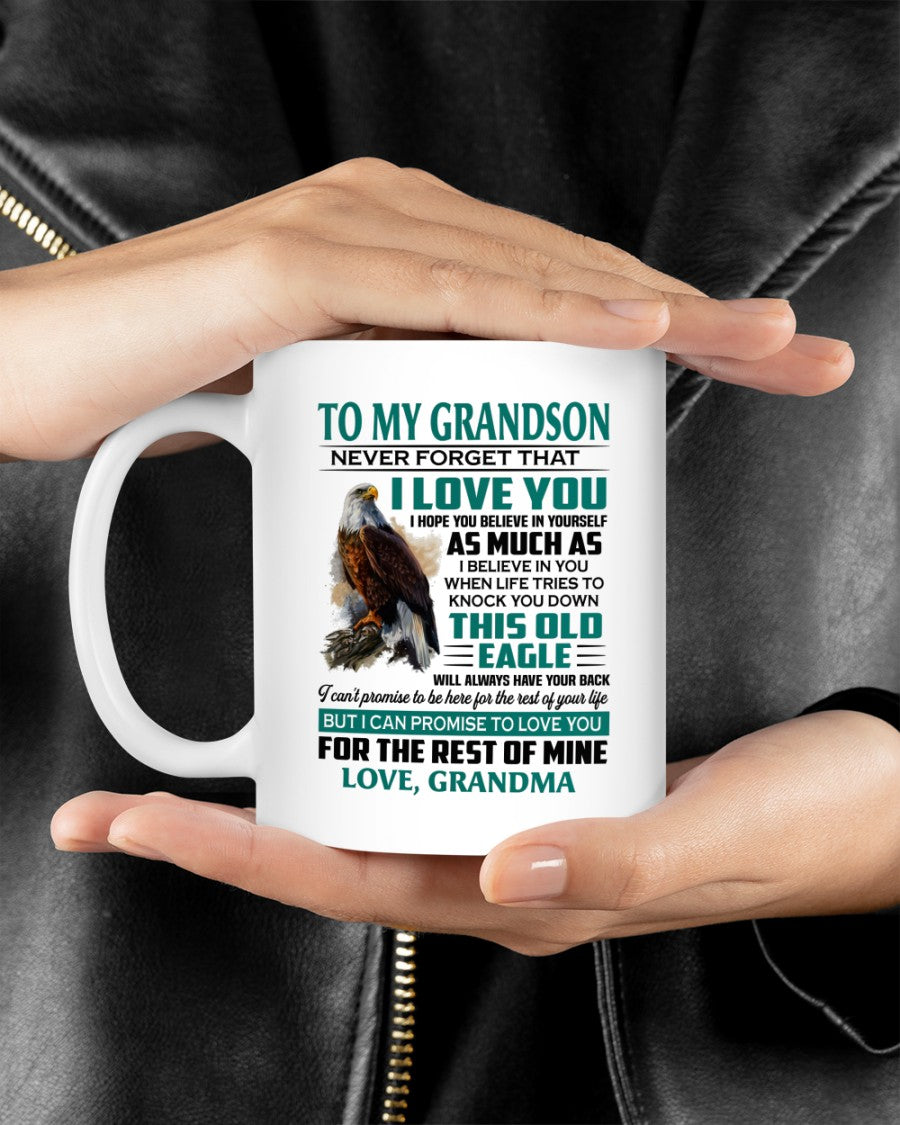 TO GRANDSON MUG 02 - GIFT FROM GRANDMA - NTTD00