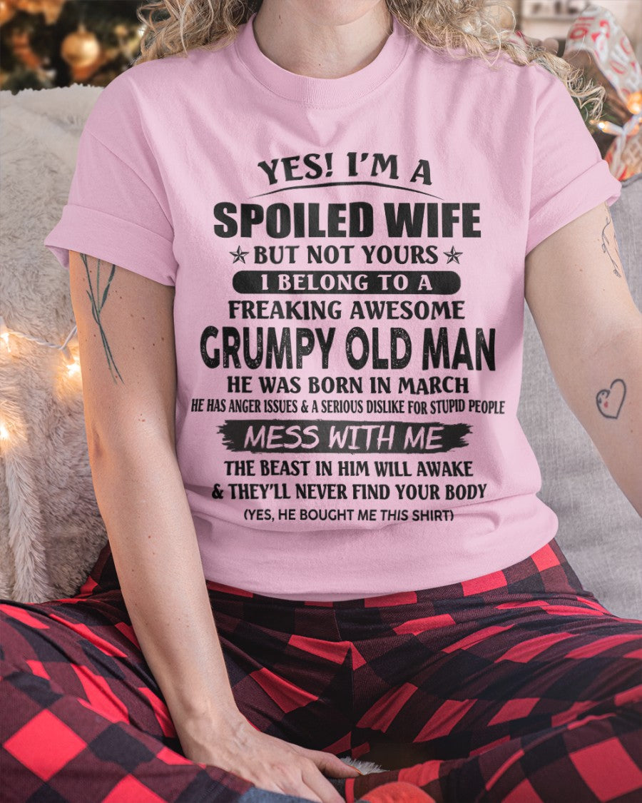 Grumpy Old Man January – Perfect gift for your wife From Husband – NGHL03 (SKU08-63-03)
