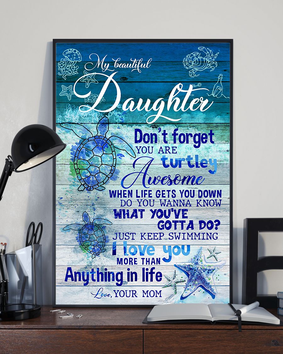 TO MY DAUGHTER FROM MOM CANVAS
