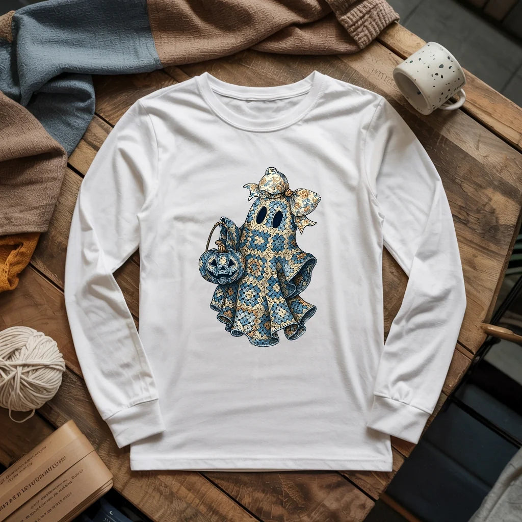 Granny Ghost Long Sleeve T-shirt