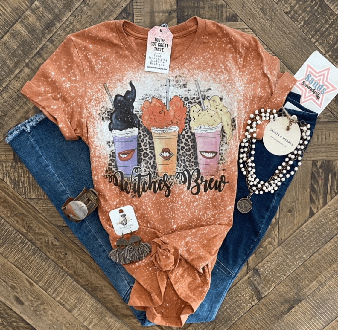 Witches Brew 2 | Fall Vibes Graphic T-Shirt
