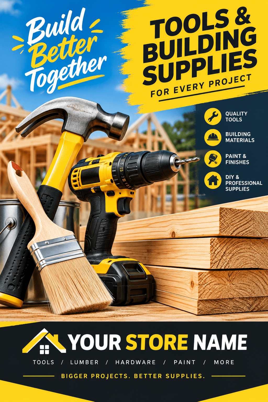 Tools and Building supplies - Quirk & Co.