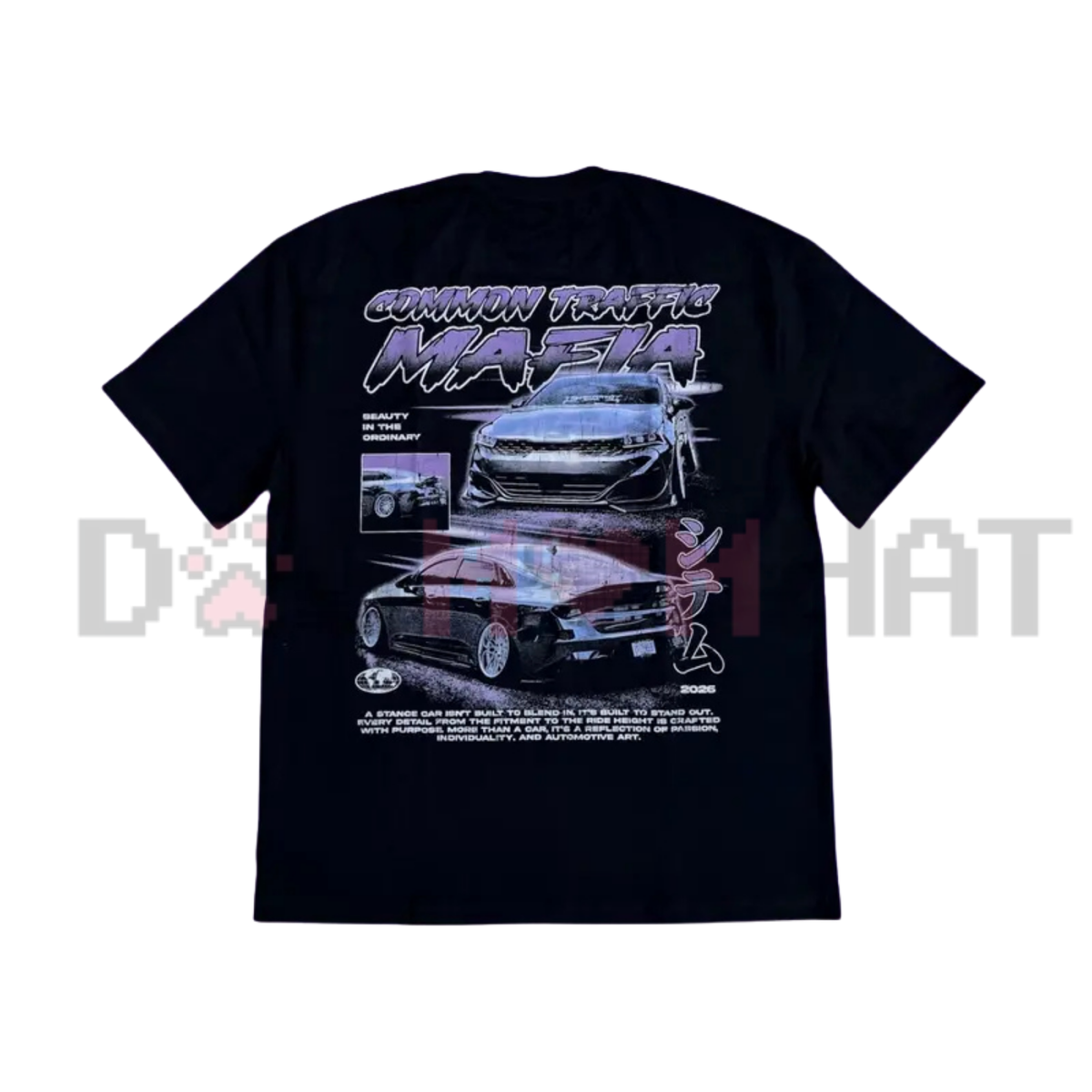 Common Traffic Mafia "ChromieK5" Graphic T-Shirt - Automotive & Car Culture Tee