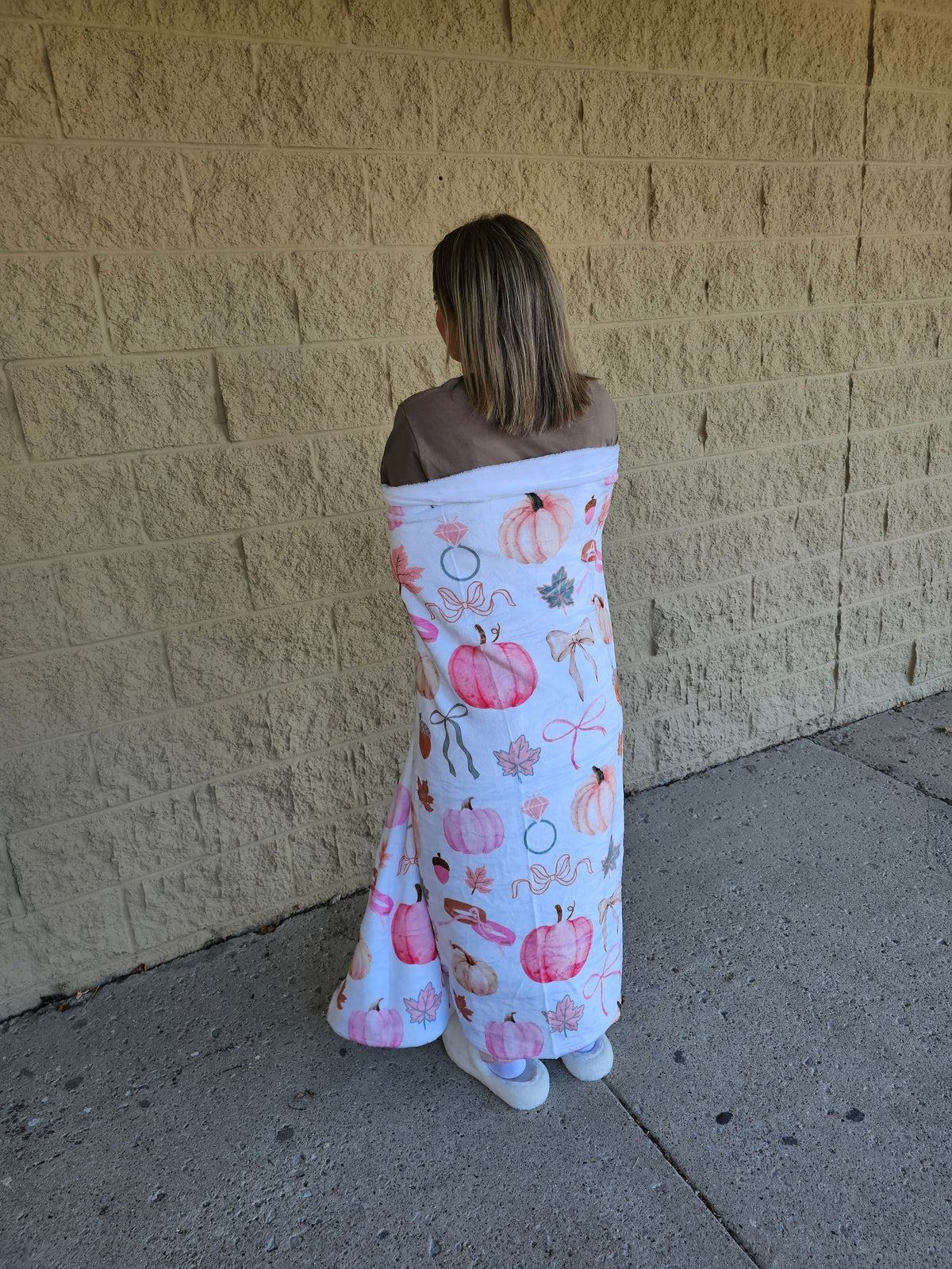 Cozy Fall Bride & Wife Blanket