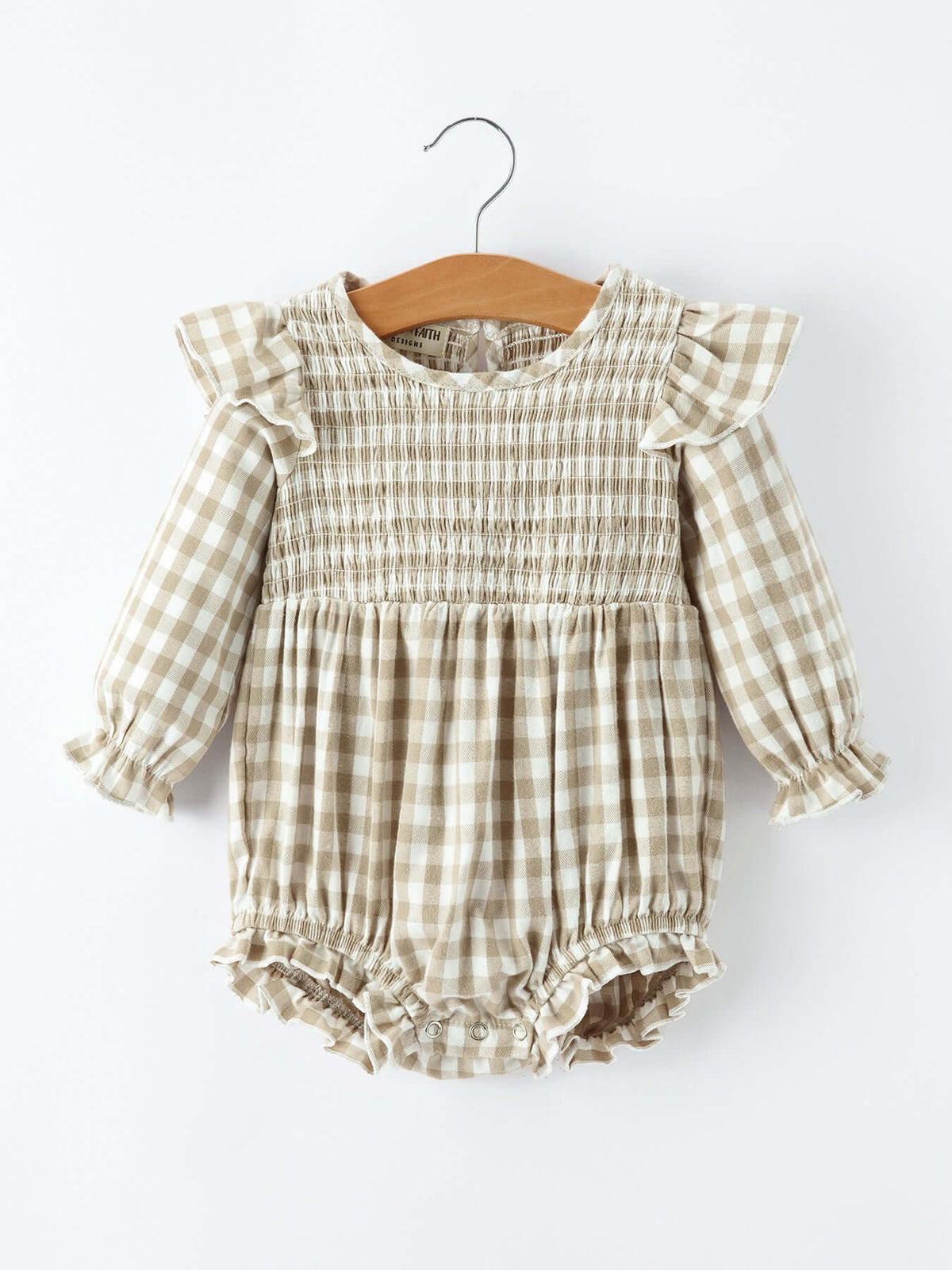 Mommy & Me Fall Plaid Dresses & Baby Bubble