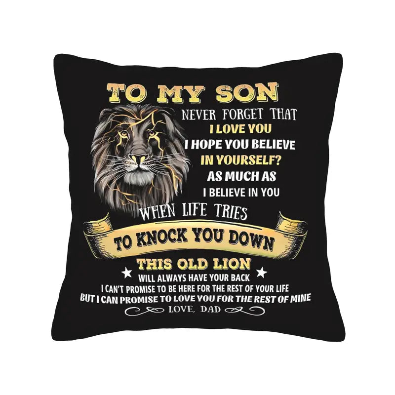 Special Gift For Your Son From Dad- Pillow