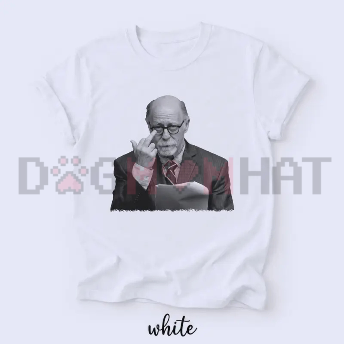 Dr. Donald Condie Middle Finger Courtroom Lawyer Portrait Comfy Tee