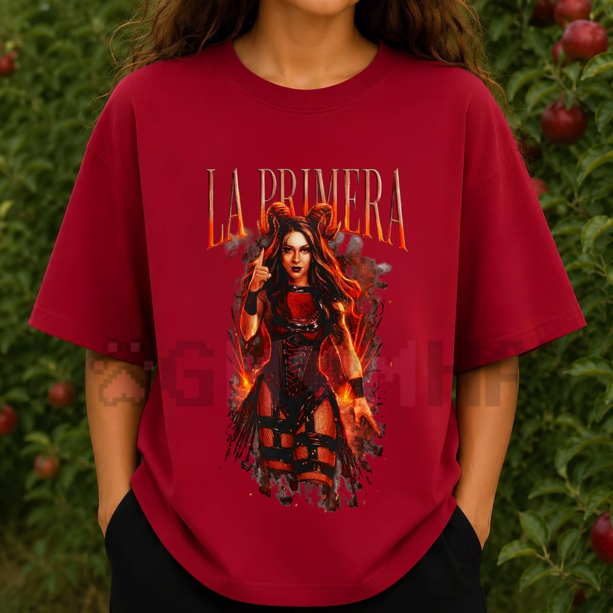 Stephanie Vaquer La Primera Wrestling Graphic T-Shirt