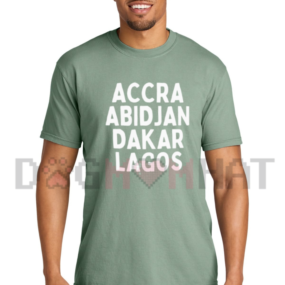 West Africa Map & Heritage Unisex Graphic T-Shirt