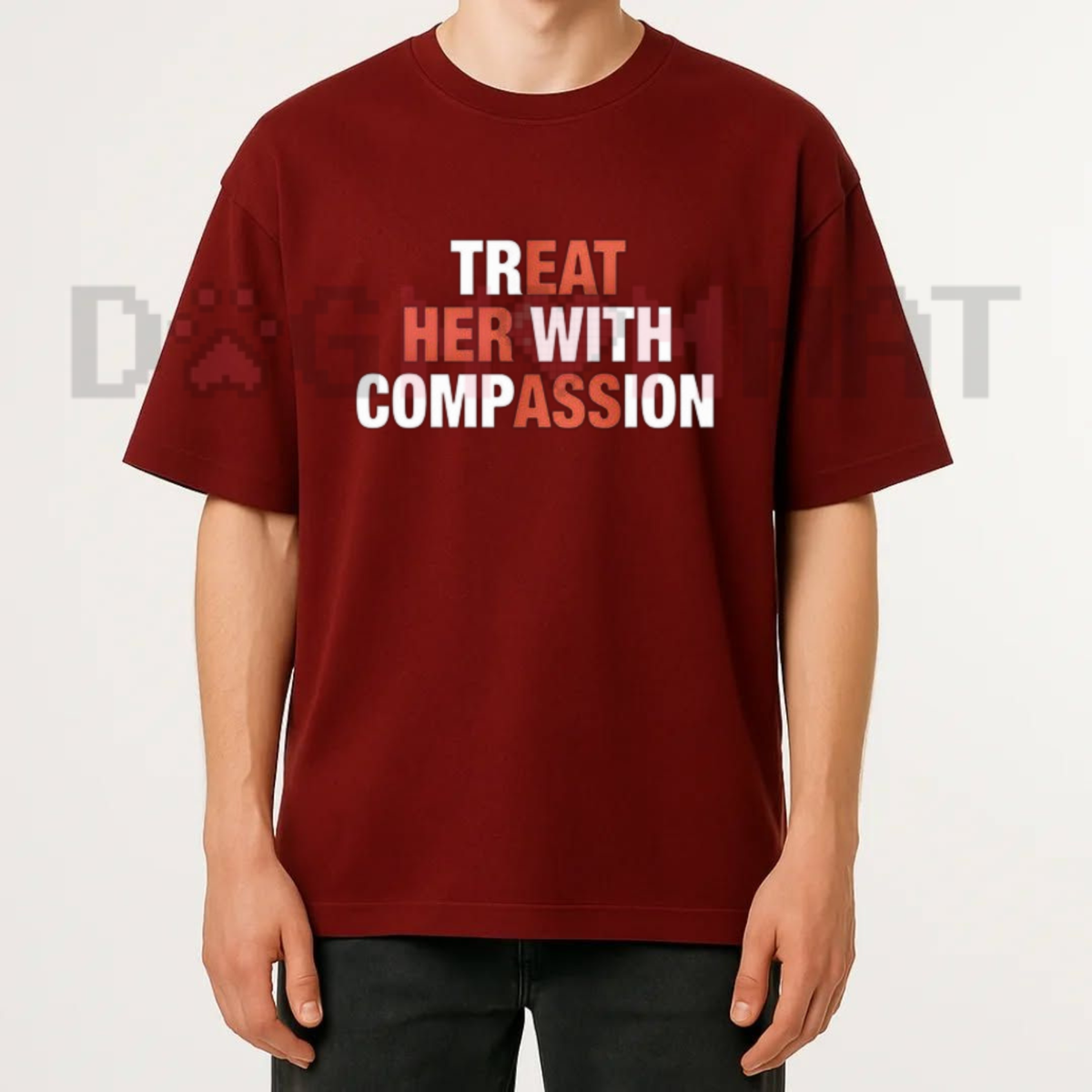 "Treat Her With Compassion" Mental Health Awareness Tee