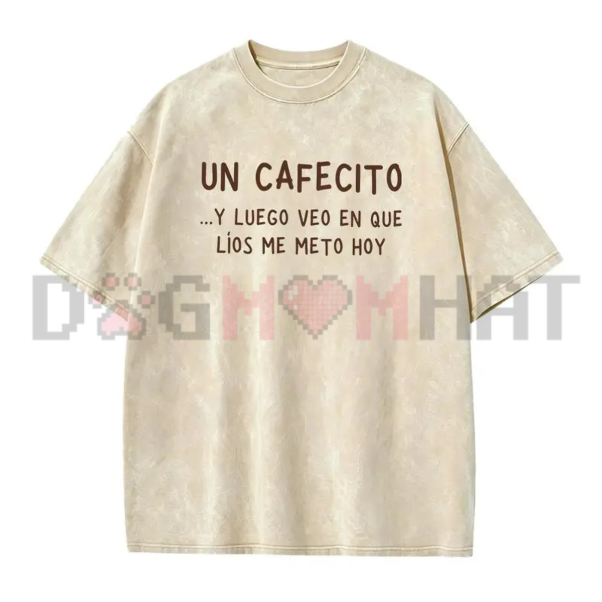 Un Cafecito Spanish Coffee Lover Graphic Tee - Soft Cotton Casual Latina Women Short Sleeve Top