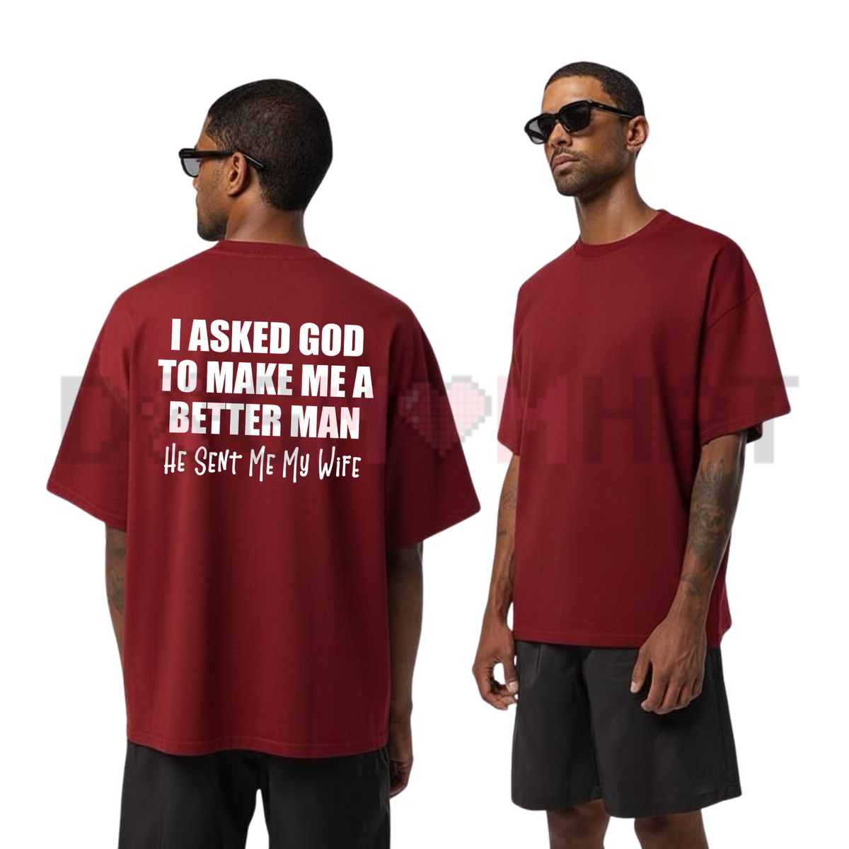 Christian Faith Inspirational Graphic Tee - Funny Husband Gift T-Shirt