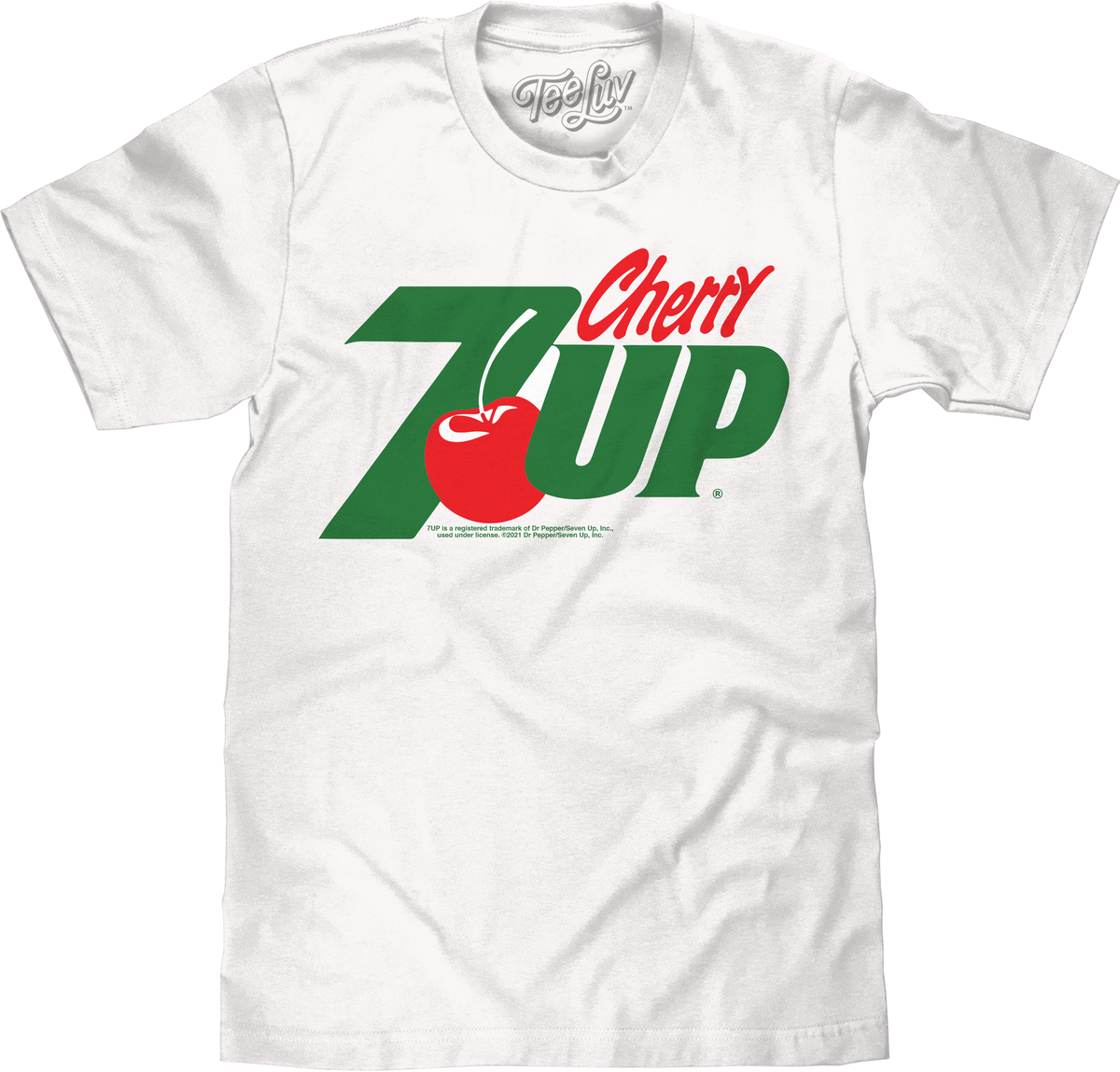 Cherry 7UP Soda T-Shirt - White