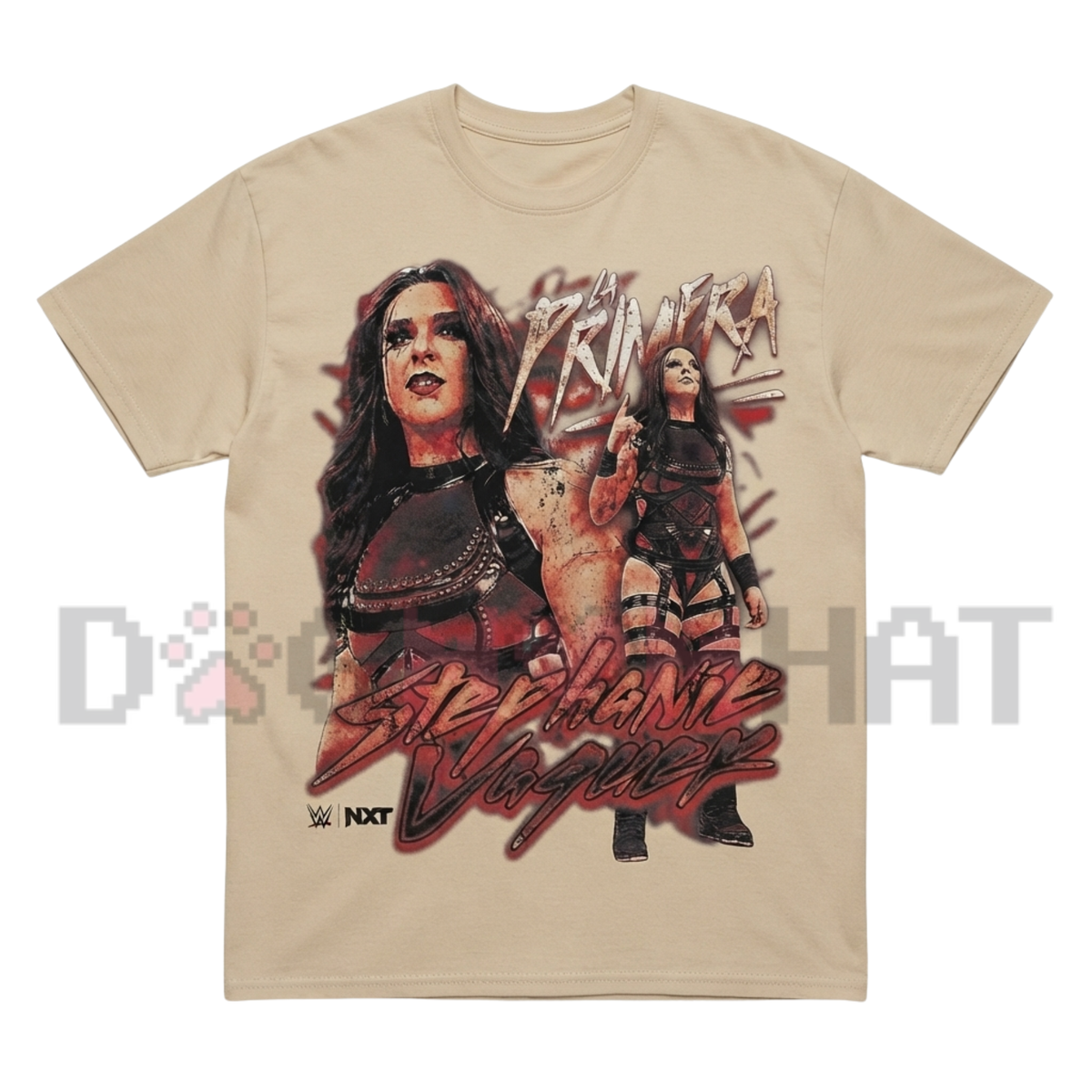 Stephanie Vaquer Grunge Pro Wrestling Graphic T-Shirt