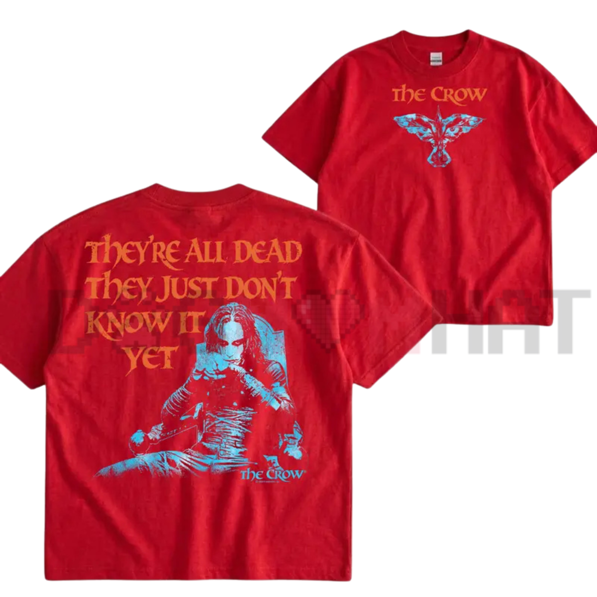 The Crow They're All Dead Vintage Graphic T-Shirt