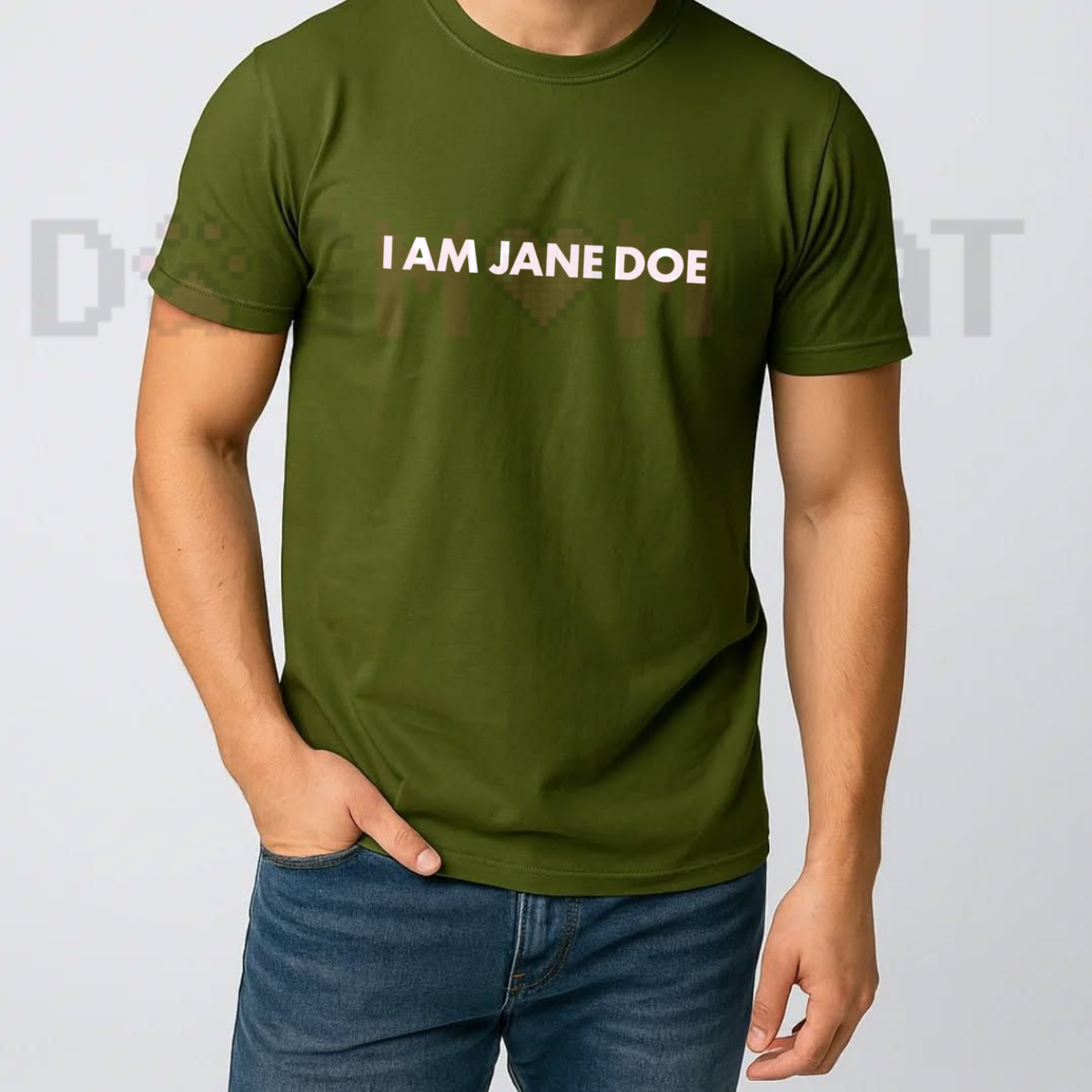 I Am Jane Doe Empowerment Graphic T-Shirt