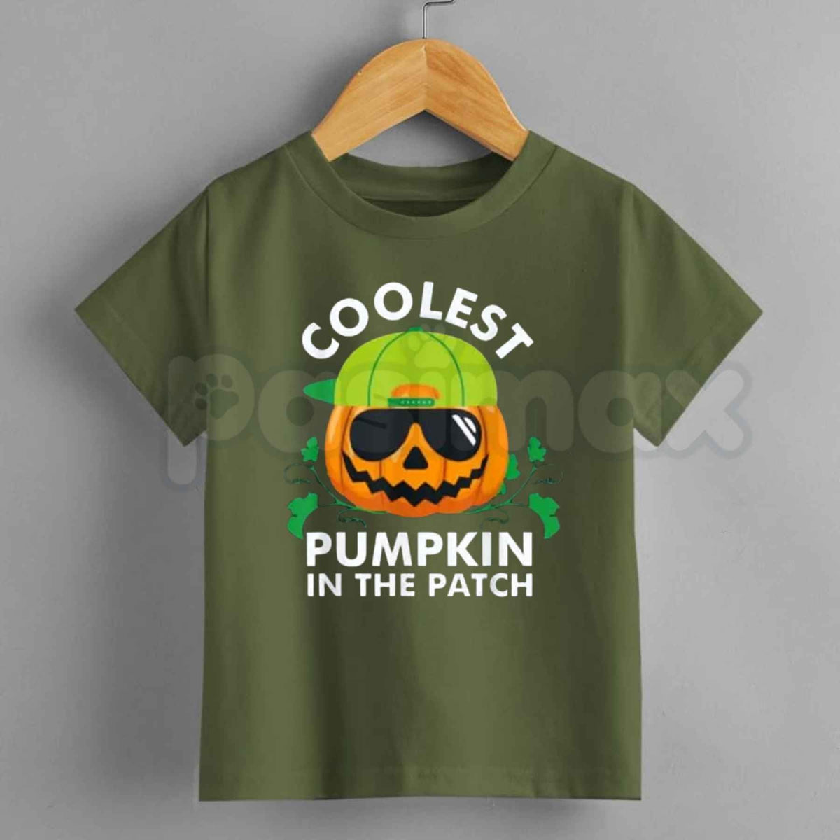 Coolest Pumpkin In The Patch T-Shirt – Kids Halloween Fall Youth Tee