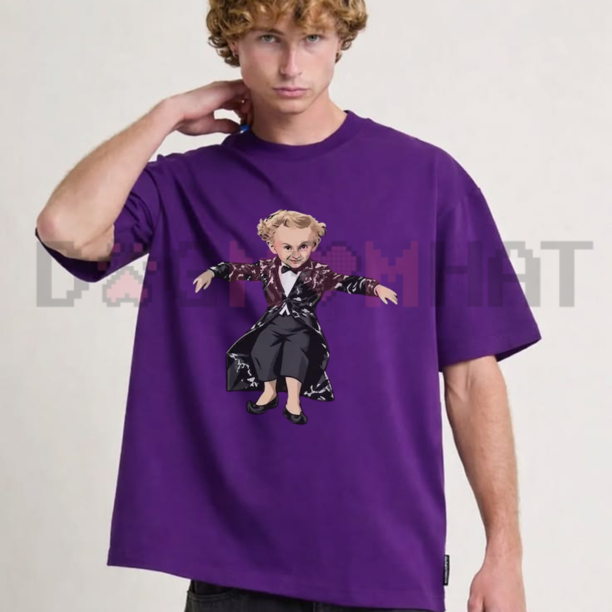 Riff Raff Stride Tee – "Tiptoeing In My Jordans" Leprechaun Graphic Shirt