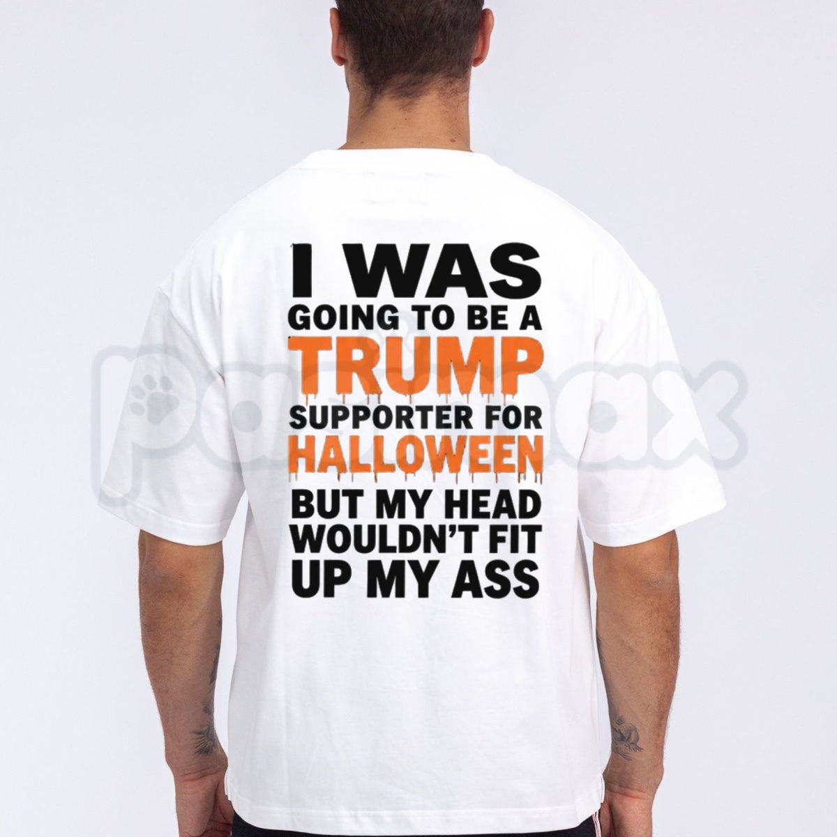 Trump Supporter Halloween Costume T-Shirt – Funny Anti-Trump Political Satire Tee
