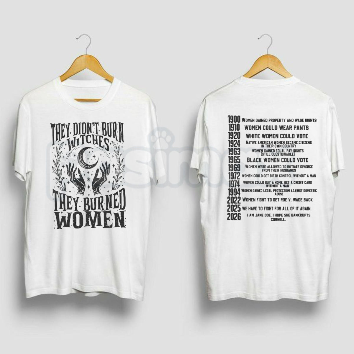 Witch-Themed Graphic 2026 Version T-Shirt – Spooky Halloween Cottagegoth Graphic Tee