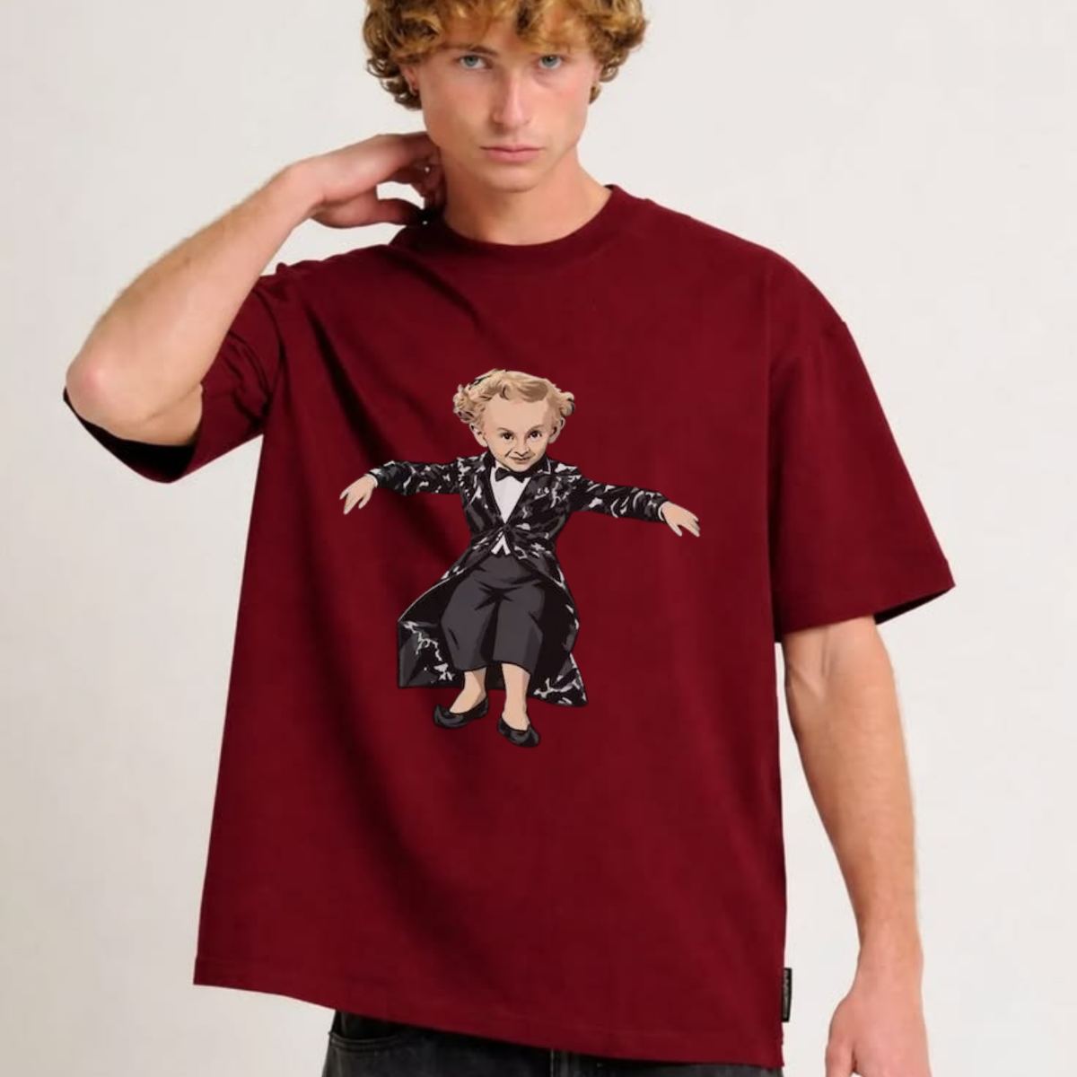 Riff Raff Stride Tee – "Tiptoeing In My Jordans" Leprechaun Graphic Shirt