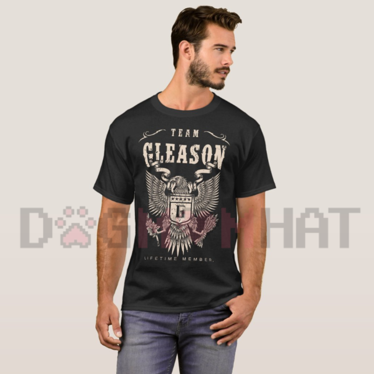 Team Gleason Lifetime Member Graphic T-Shirt