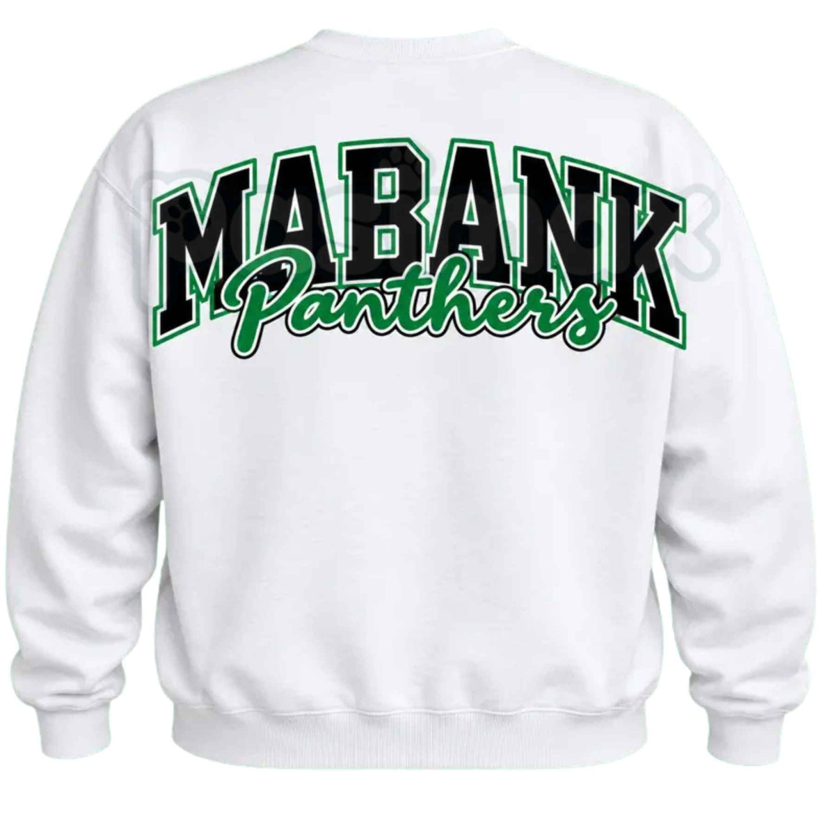 Personalized Trendy Back Print Sweatshirt | Custom Graphic Aesthetic Crewneck