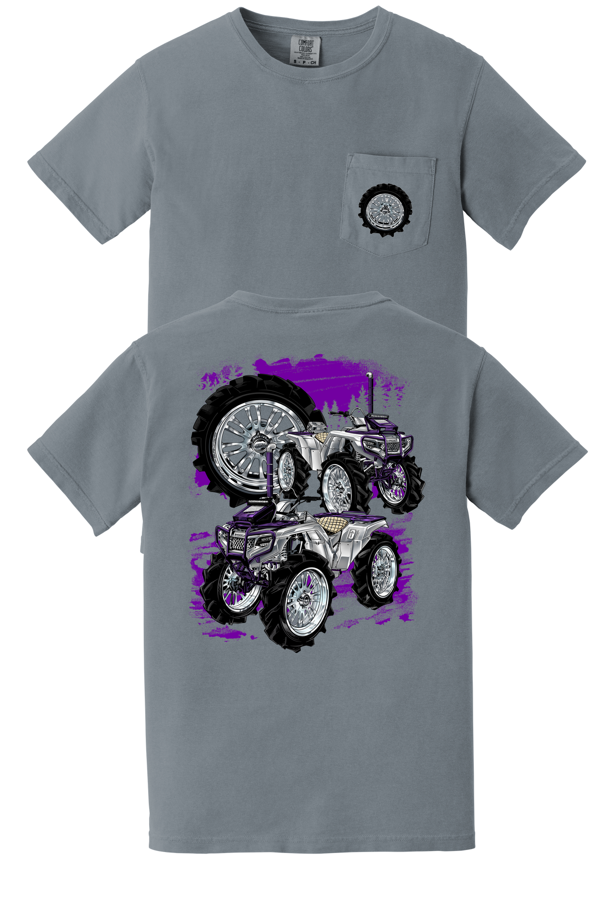 Purple Rain (Rancher) Tee