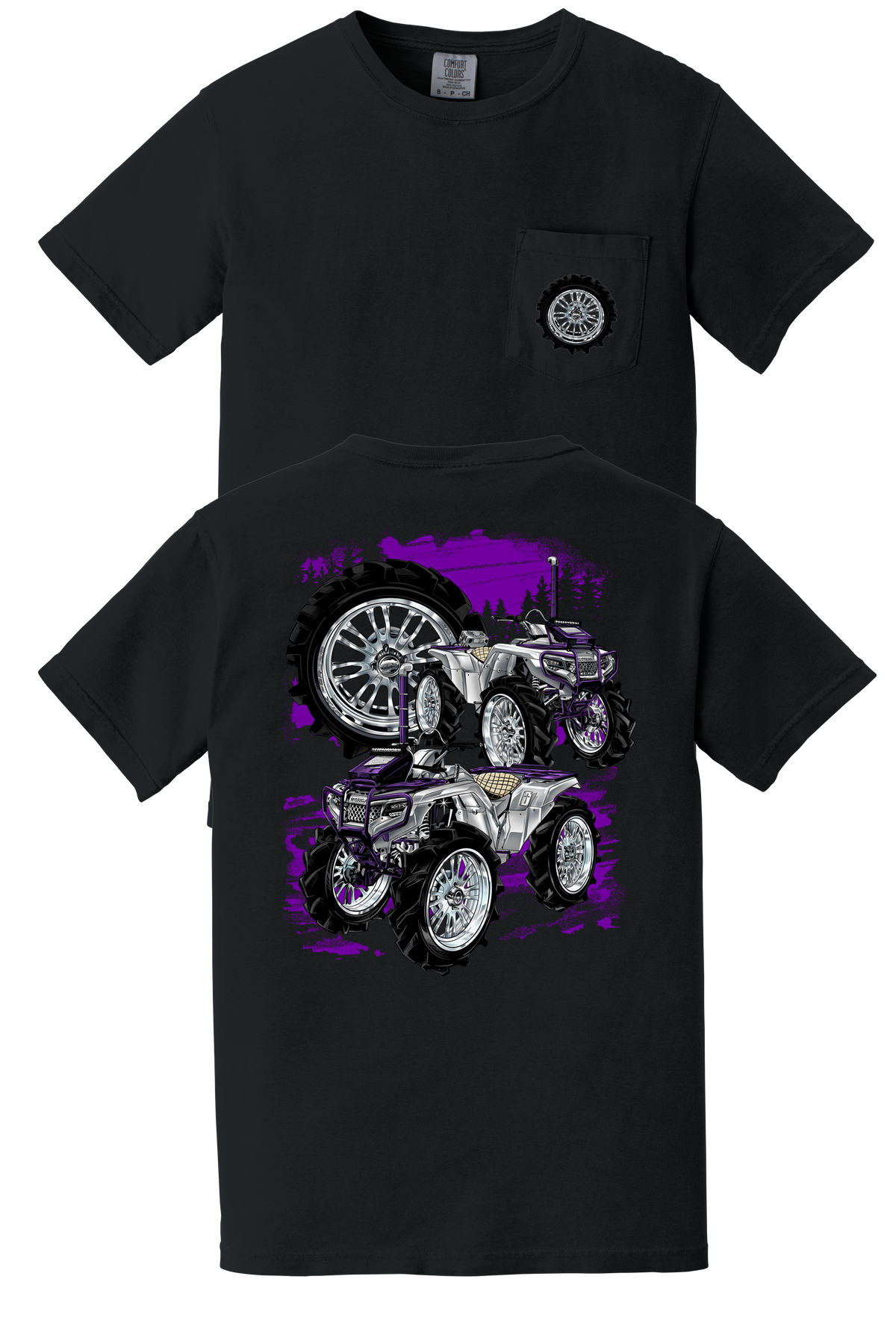 Purple Rain (Rancher) Tee