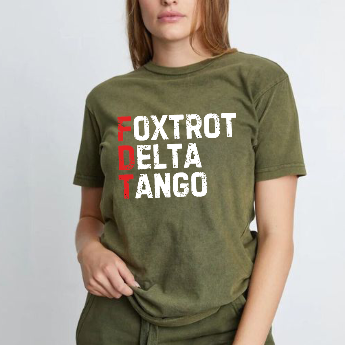 Parke Horizon Tee – "Foxtrot Delta Tango" Tactical Military Cooling Performance T-Shirt