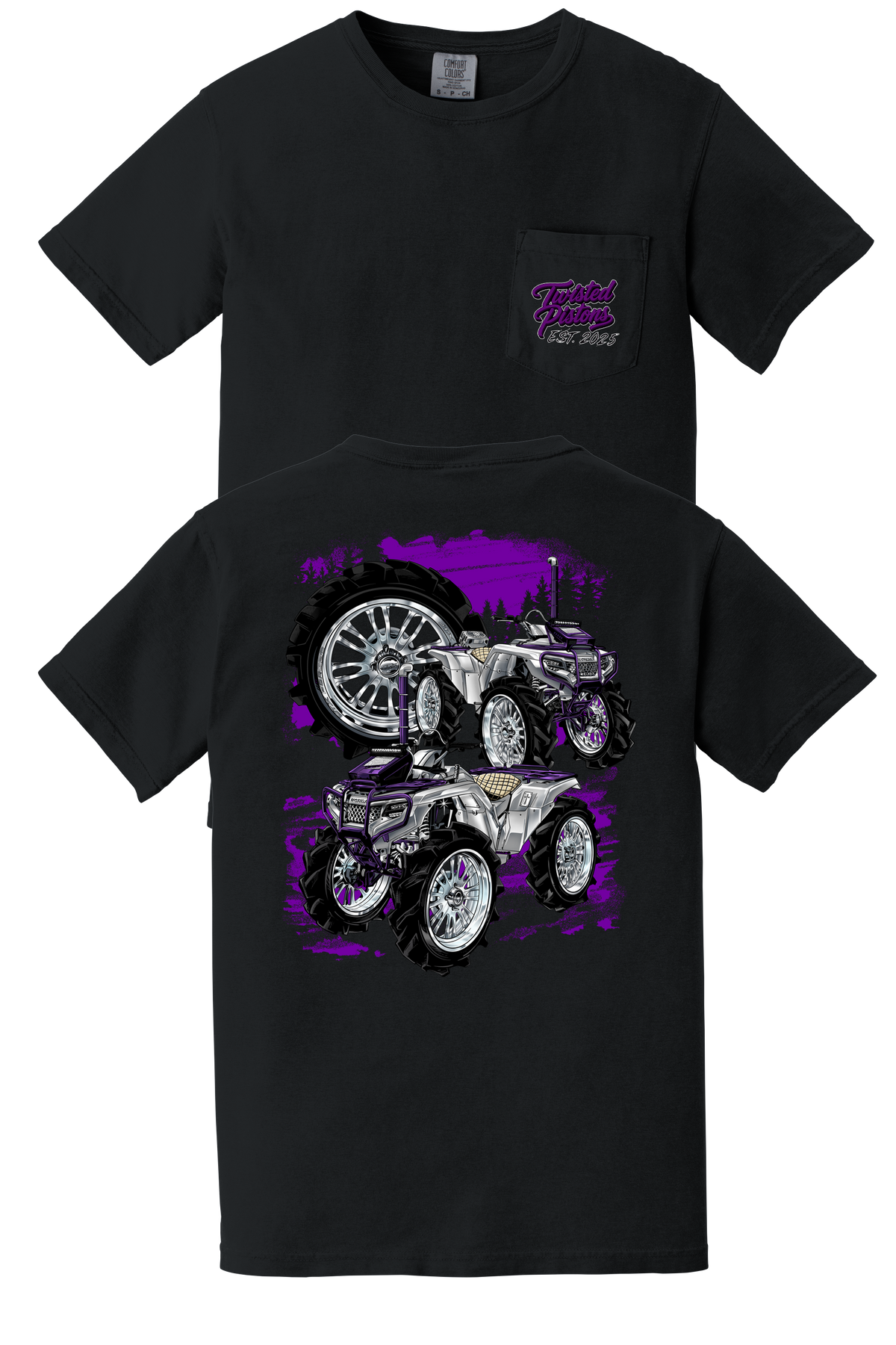 Purple Rain (Rancher) Tee
