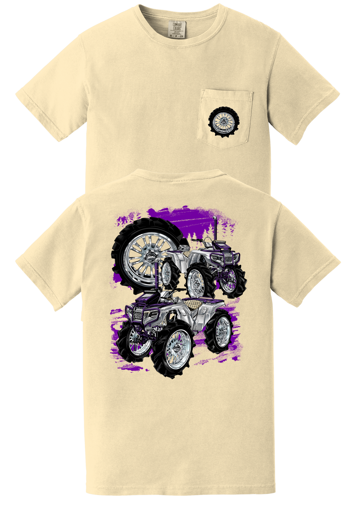 Purple Rain (Rancher) Tee