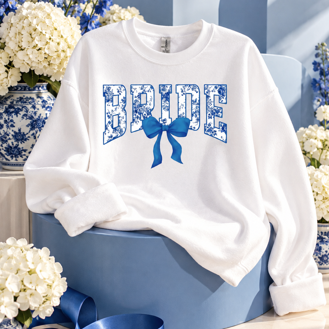 Floral BRIDE Tee or Sweatshirt