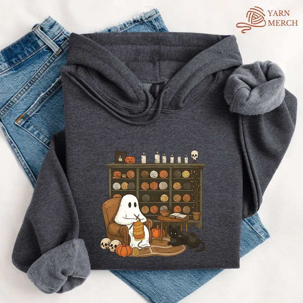 Boo Yarn Hoodie