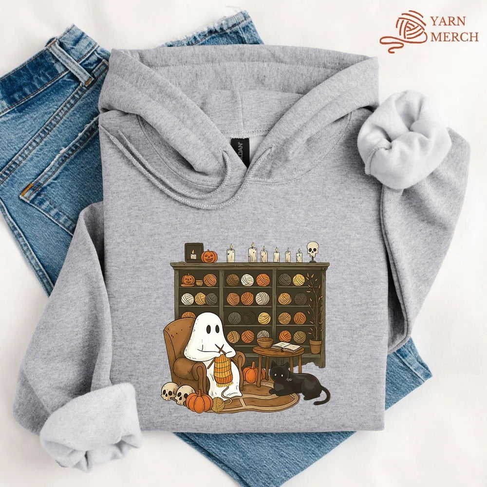 Boo Yarn Hoodie