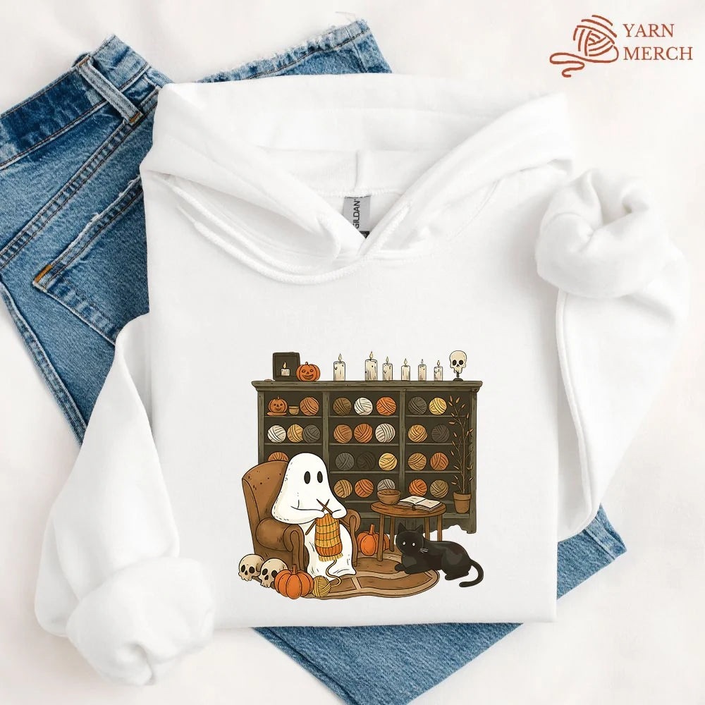 Boo Yarn Hoodie