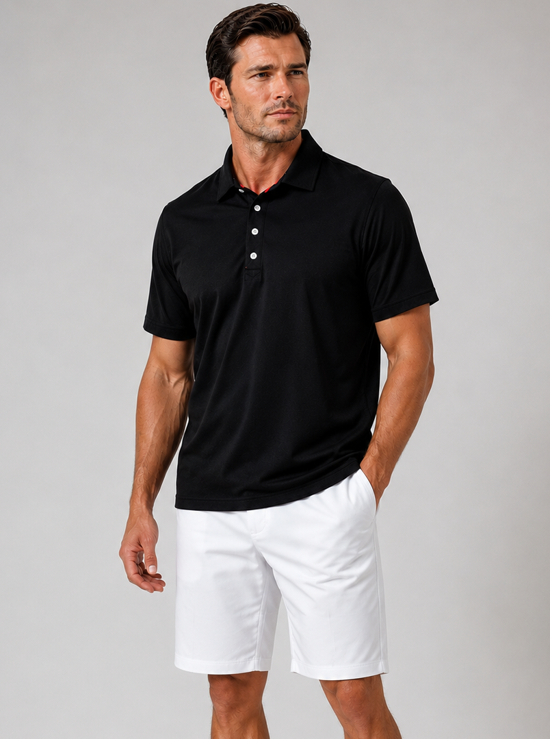 Buki Polo 2-Pack - White/Black