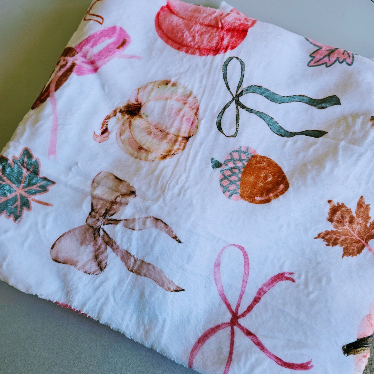 Cozy Fall Bride & Wife Blanket