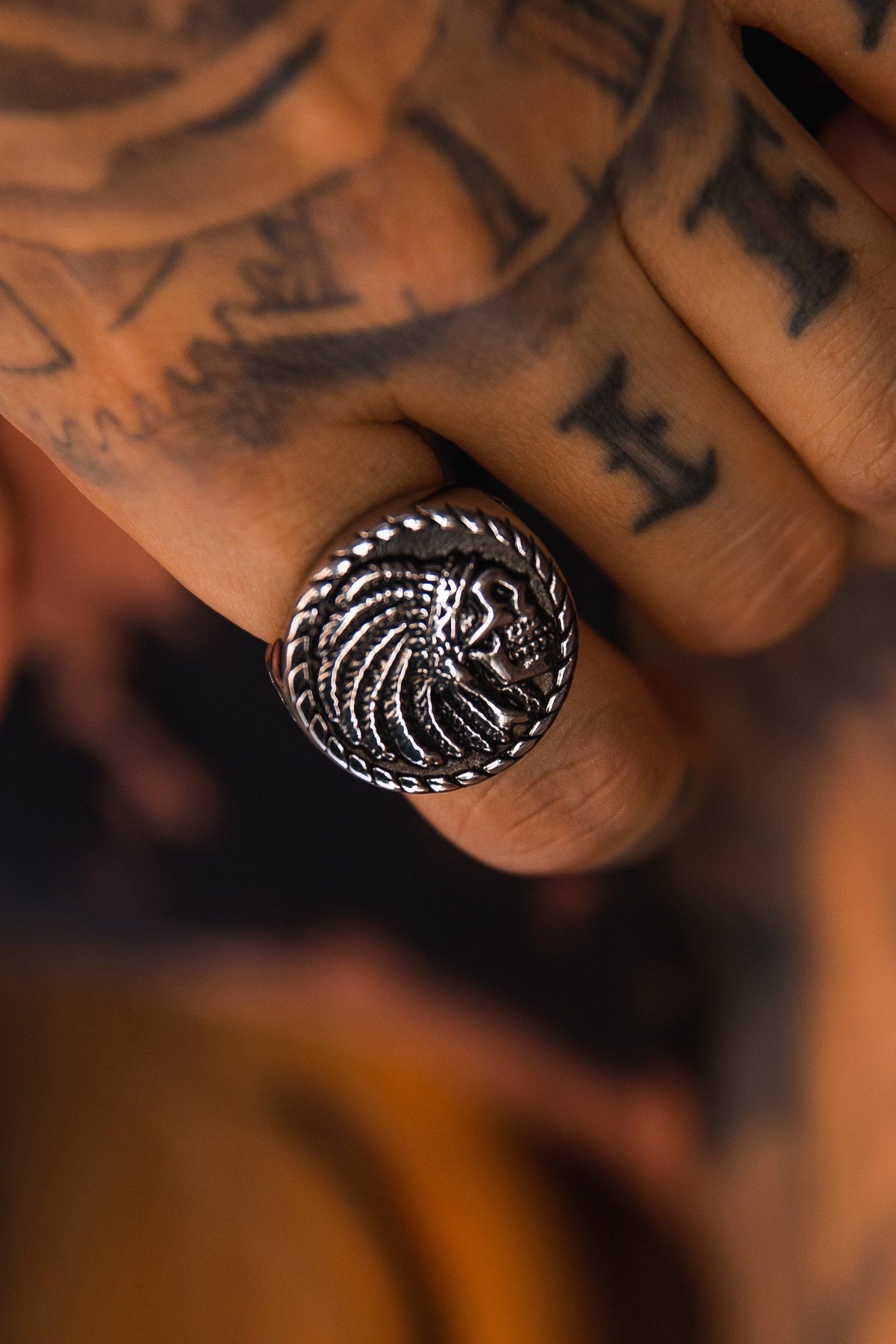 Trustless Chief Stainless Steel Ring