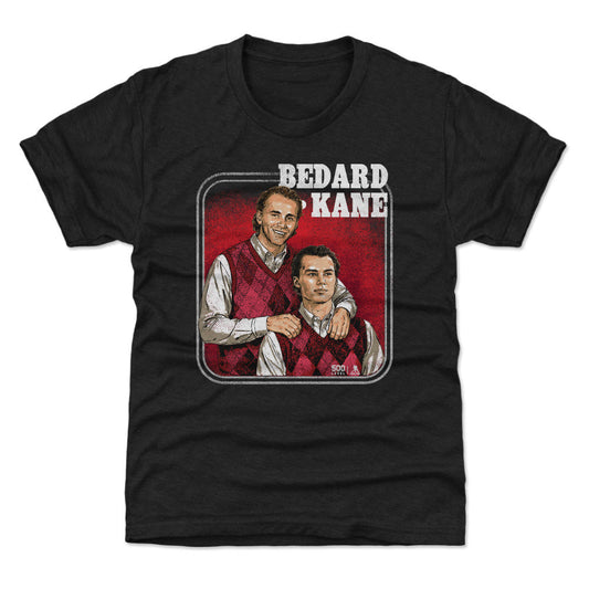 Connor Bedard & Patrick Kane Chicago Step Brothers WHT