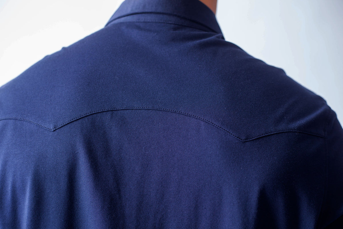 Buki’s Western Tech Shirt - Navy