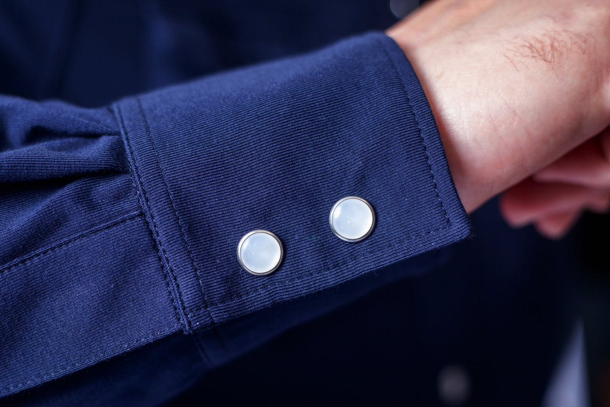 Buki’s Western Tech Shirt 2-Pack - Navy/White