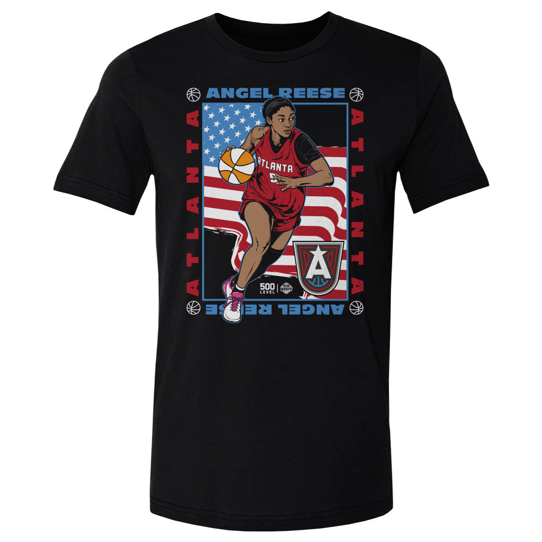Angel Reese Atlanta Dream American Flag WHT