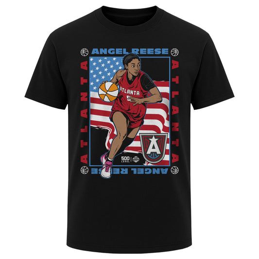 Angel Reese Atlanta Dream American Flag WHT
