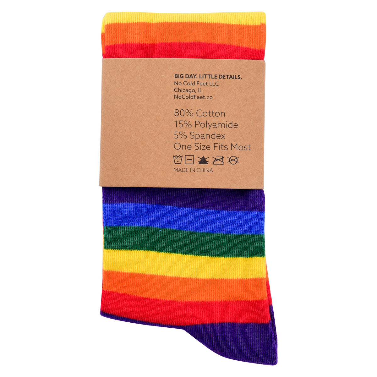 Rainbow Striped Socks