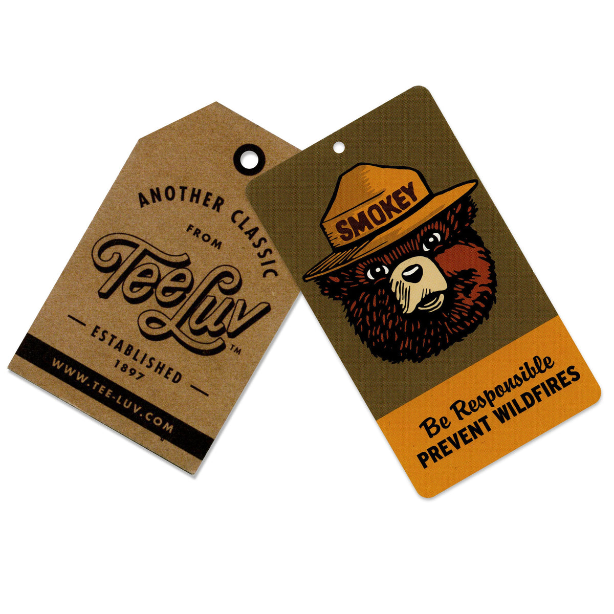 Smokey Bear Prevent Wildfires Hat - Forest Green