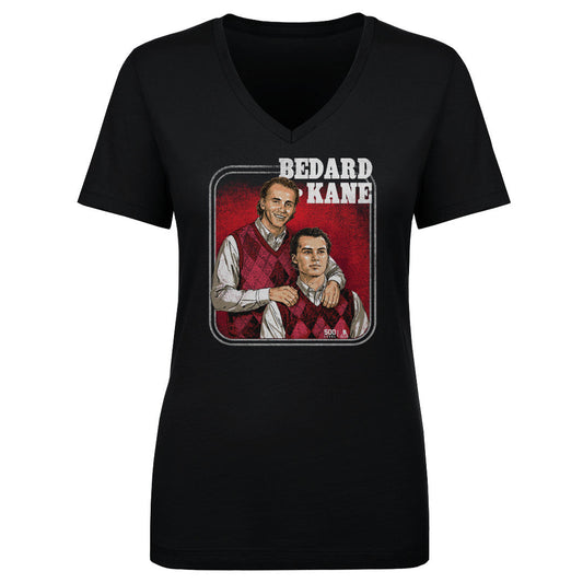 Connor Bedard & Patrick Kane Chicago Step Brothers WHT