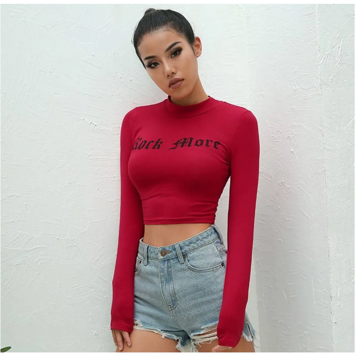 Rock More Crop Top