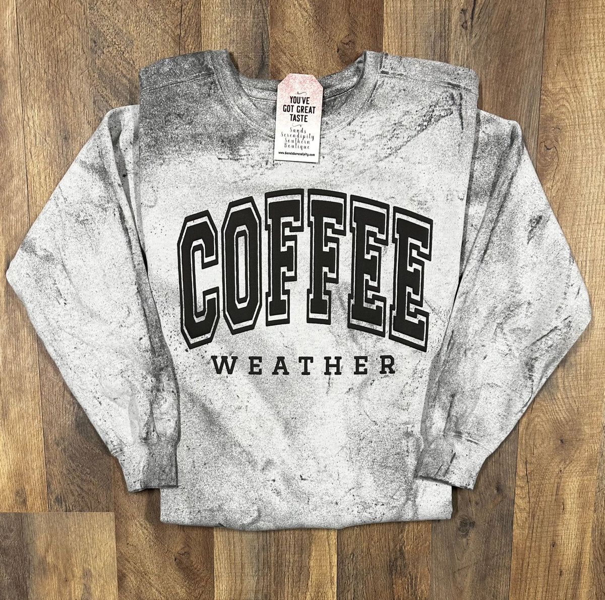 Coffee Weather  | Cozy Western Sweatshirt