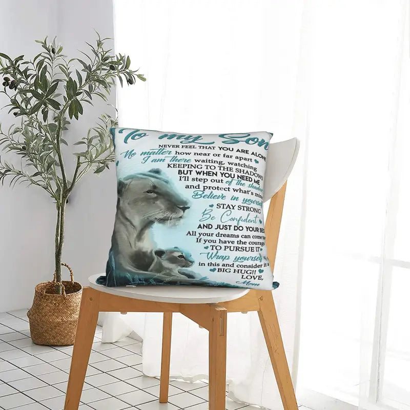 To My Son – A Special Gift from Mom - Pillow